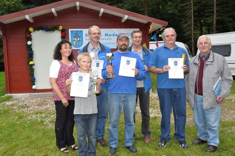 Gruppenfoto für die Presse